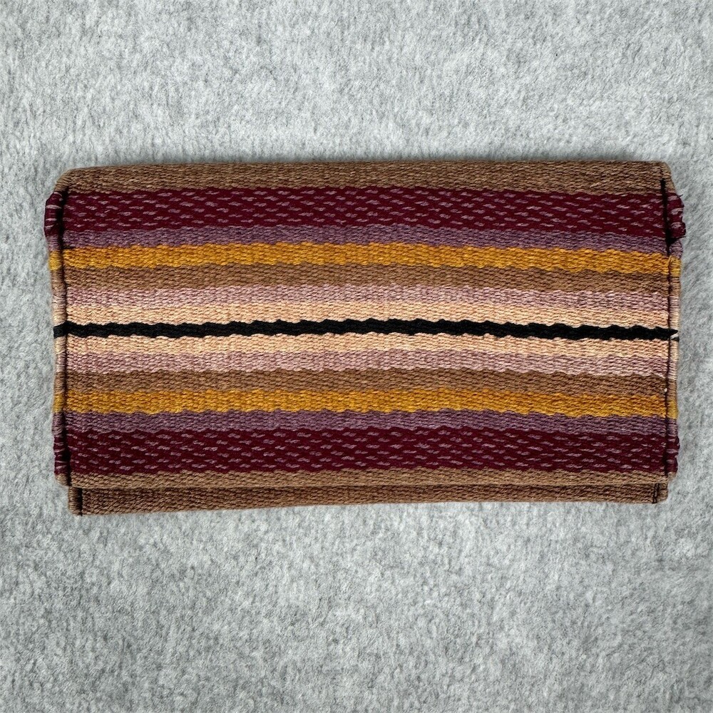 Pouch Wallet Womens One Size Multicolor Southwestern - Picture 2 of 8